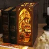 Library Of Book Retro Mini Dollhouse DIY