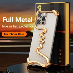 Luxury Frameless Phone Case Metal For iPhone 151416