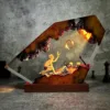 Sculpture Dark Lord Ring Night Light 