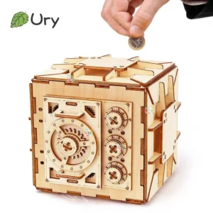 Piggy Bank Wooden Money Box DIY