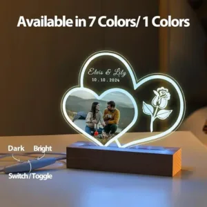 Love Anniversary Personalized Lights Gift