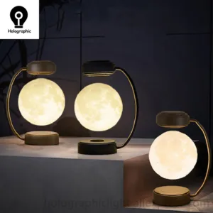 Magnetic Levitating 3D Moon Lamp LED
