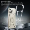 Metal Frameless Bumper for IPhone 14 13 15 Pro