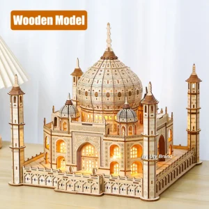 3D Wooden Model USB Light