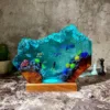 Creative Art Underwater World Resin Night Light USB Charge