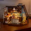 Baking Kitchen Plastic Dollhouse Kit Crafts DIY
