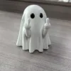 Halloween Ghost Middle Finger Resin Figurines