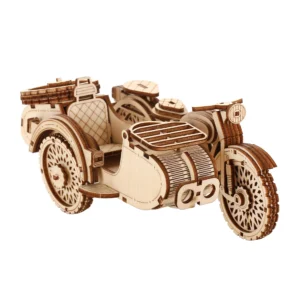 Tricycle Vintage 3D wooden Puzzle Jigsaw Toy