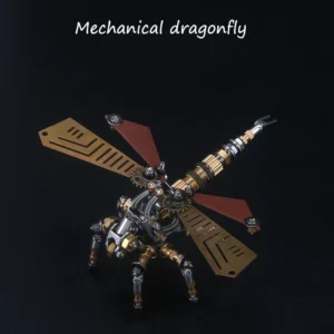 Mechanical Dragonfly 3D Puzzle Metal DIY - Nomozomo