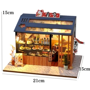 Japanese Restaurant Retro City Model Crafting