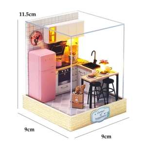 Corner Of Kitchen DollHouse Craft