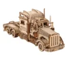 Truck Retro 3D wooden Model Jigsaw Toy For Children Unnormal Gift DIY