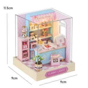 Yummy Candy Box City Model Gift