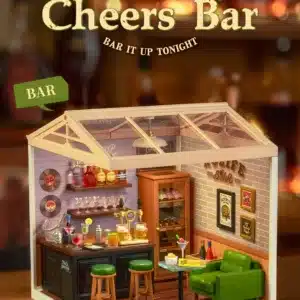 Leisurely Cheers Bar Plastic City Models LED